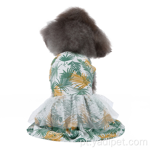 Dog Dresses Pet Princess vestido elegante roupas de grife